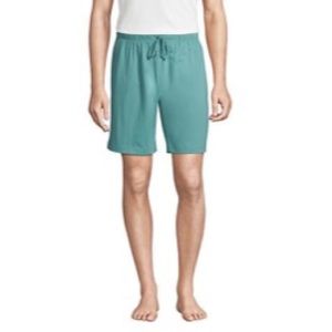 Lands End Men's Knit Jersey Pajama Shorts